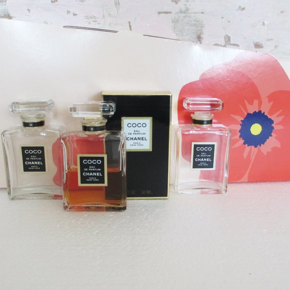 BUNDLE OF 3 CHANEL COCO EAU DE PARFUM BOTTLES - Picture 8 of 9